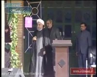 نواخته شدن زنگ یکی از مدارس تهران توسط روحانی