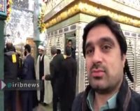 مراسم غبارروبی حرم حضرت زینب سلام الله