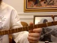 اموزش سه تار - دوره مقدماتی - کتاب اول هنرستان موسیقی - - سه تار - محمد شهرام اعتمادی -جلسه دوم الف