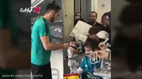دیدار هواداران و بازیکنان رئال مادرید