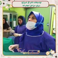 توضیحات دکتر گلشیرازی درباره مراحل انجام IVF