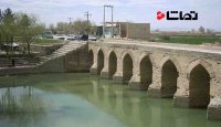 پل زیبا و تاریخی ورزنه در استان اصفهان