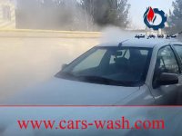 فیلم روشویی ماشین با بخار قوی