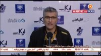 مصاحبه با مربیان بعد از بازی پیکان تهران-بانک سرمایه