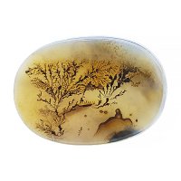 نگین عقیق شجر منظره خوش نقش کد N71