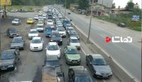 ترافیک در محور قائم شهر - ساری