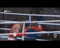 ضربه زیبای دانیال شه بخش به صورت رقیب مراکشی اش