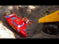 ماشین بازی کودکانه : نجات ماشین های حفر شده در شن و ماسه