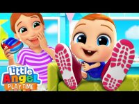 کارتون فرشته کوچولو : آموزش لباس پوشیدن بچه ها