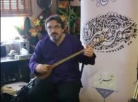 گوشه هایی ازآموزش سه تارتوسط استاد حسین علیزاده -Setar lesson by Maestro Hosein Alizadeh