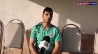 گفتگو با عماد میرجوان بازیکن تیم نفت مسجد سلیمان
