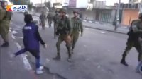 ترس سربازان اسرائیلی از نوجوانان فلسطینی