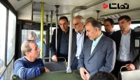 بازدید نجفی شهردار تهران از خطوط و سازمان اتوبوسرانی تهران و حومه
