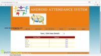 سیستم و دستگاه حضور غیاب با نرم افزار اندروید موبایل