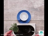 ساخت لوازم دکوری با فنجان و نعلبکی