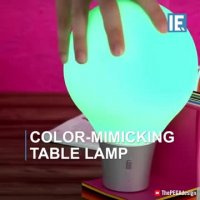 لامپ ال ای دی که همرنگ با محیط می شود