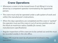 Cranes operations & safety precautions on ships ...
