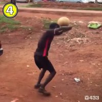 تکنیک فوق العاده پسر بچه آفریقایی