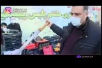 اسلحه عجیب یک زور گیر معروف در تهران