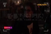 شور و هیجان زنان تماشاگر پس از خروج از استادیوم آزادی