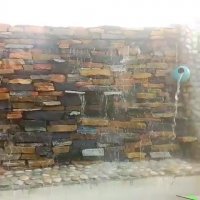 اجرای آبنما و آبشار باسنگ مالون سنگ لاشه 09124026545