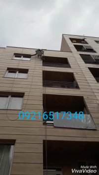 پیچ کردن سنگ نما بدون داربست,پیچورولپلاک سنگ دیان راپل