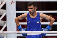 نماینده بوکس ایران به دلیل خونریزی ابرو بازنده اعلام شد