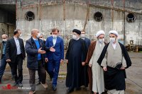 بازدید رئیس دستگاه قضا از کارخانه صنایع پوشش ایران