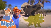 بلیپی و آشنایی با دایناسورها ... کارتون های آموزشی کودکانه