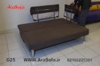 کاناپه تختخوابشو ( تختخواب شو )  دونفره آرا سوفا ( مبل آرا ) مدل G25