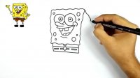 آموزش نقاشی باب اسفنجی / آموزش نقاشی گام به گام