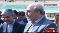 بازدید وزیر ورزش از اردوی تیم امید