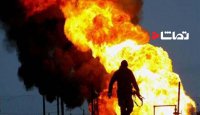 ادامه تلاش ها برای مهار آتش سوزی در میدان نفتی رگ سفید