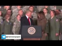 و باز هم بی احترامی ترامپ به همسرش ملانیا