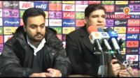 کنفرانس خبری ومصاحبه بازیکنان بعد بازی پدیده-پرسپولیس