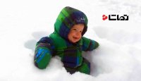کودکان و برف زمستانی - بخش 1