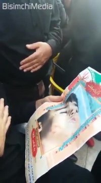 ناله های پدر طاها در فراق فرزندش