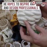 ساخت اشیاء سرامیکی با فرایند چاپ سه بعدی