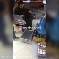 آماده سازی سفارشات بسته های نانوگلس| 09128708790