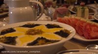 افطاری خاواژ گازاکوپون از مسلمانان چچن روسیه در رستـوران آرامهـر قزوین