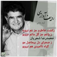 استاد شجریان ردیف خوانی