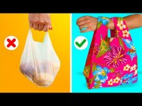 ترفندهای لباس و خیاطی با پارچه های دور ریختنی