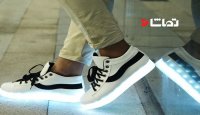 " Orphe " کفش هوشمندی با " 100 LED " رنگی و سنسور حرکتی!