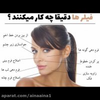 آموزش فیلر لیفت با نخ بوتاکس ژل مجازی حضوری ایران زمین