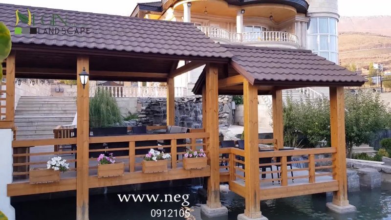 آبنما و آبشار صخره ای