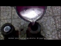 مذاب ریزی و زمان لازم برای خروج گاز.flv