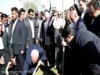 حاشیه حضور ظریف در آیین کاشت درخت صلح و دوستی