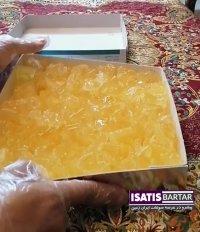 کاسه نبات زعفرانی ممتاز یزد