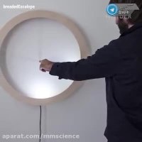 ساعت جالب و مبتکرانه