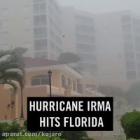 تصاویر طوفان ایرما در فلوریدا